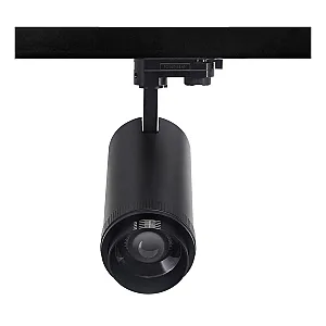 Foco carril trifásico 30W regulable 