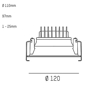 COZY DOWNLIGHT R
