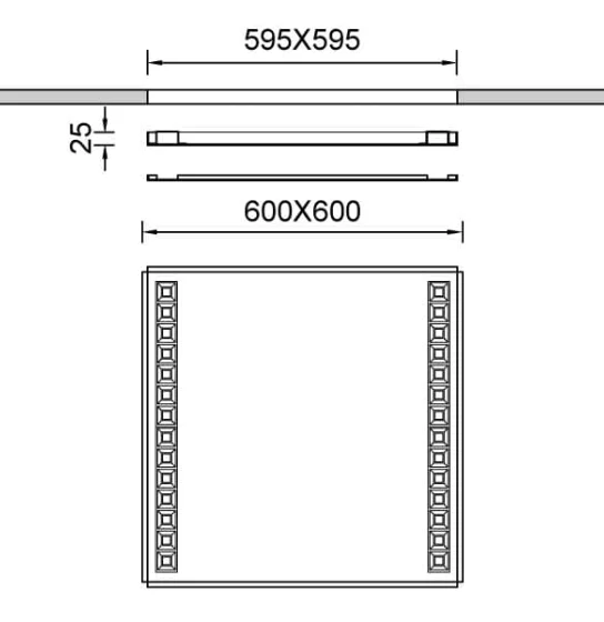 PANEL DAISY SQUARE